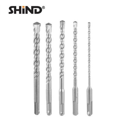 China For Blasting Through Concrete Hammer 37073 Drill Bit 6*160mm High Speed ​​Steel Masonry Carbide Tipped SDS Plus Electric Hammer HSS Twist Drill Bit Set for sale