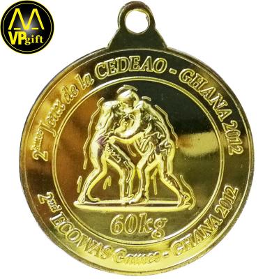 China New Designed 2D/3D Europe China Souvenir Award Medal Engraving Challenge Coin Medal for sale