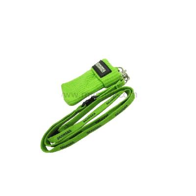 China Wholesale Advertising China Logo Printed Polyester Flat Lanyard With Mobile Holder for sale