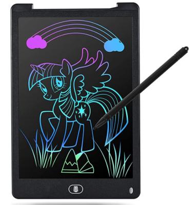 China Self Adhesive LCD Writing Tablet, Electronic Digital Writing and Color Screen Doodle Flat Present 12 Inch Paper Drawing Tablet Manuscript, S for sale