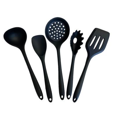 China Sustainable 5PCS Kitchen Accessories Silicone Spatula Set Shovel Spoon Tools Kitchen Utensil Set for sale