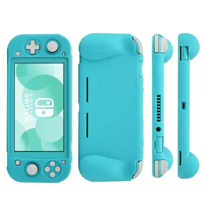 China Grip Case For Nintendo Switch Lite Silicone Anti-slip Shockproof Protective Case N4 Grip Soft Skin Anti-scratch Cover for sale