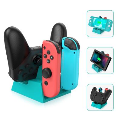 China Easy Setup Charging Dock for Nintendo Switch and Switch Lite with Joy-Rogue and Pro Controller Charging Indicator for sale