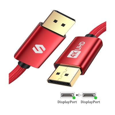 China Laptop 10ft/3M [4K@60Hz, 2K@165Hz] DisplayPort to DisplayPort Cable Compatible for Laptop, PC, Gaming Graphics Card for sale