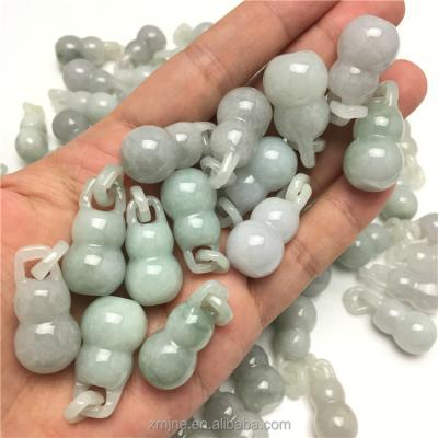 China Myanmar religious jade a cargo pendant ring pendant gourd jade accessories handwork jade factory diy wholesale for sale