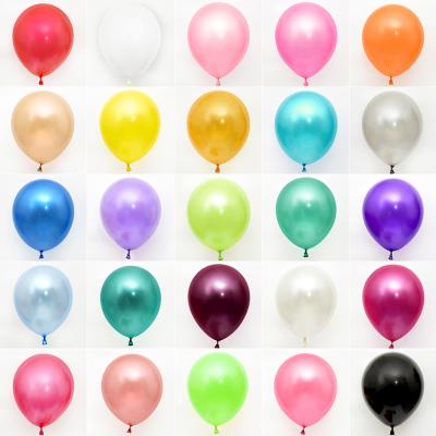 China Popular Air Mix Colorful Happy Birthday Mothers Day Party Decoration Birthday Wedding Decoration Pearl Latex Balloons for sale