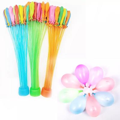 China Hot Selling Summer Toy Gift 3 Groups 111 Pieces Children Outdoor Beach Toy Party Summer 3 Inch Water Balloon for sale