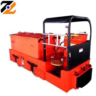 China Narrow Gauge Lead Acid Battery / Lithium Mining Electric Mining Locomotive For Sale for sale