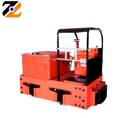 China Diesel Locomotive Underground Mining 1.5T Mining Tunnel Electric Locomotive for sale