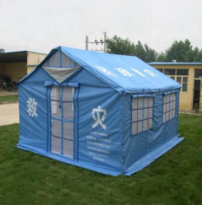 China hot sale 12 sqm disaster relief tent refugee tent for civilian affairs for sale