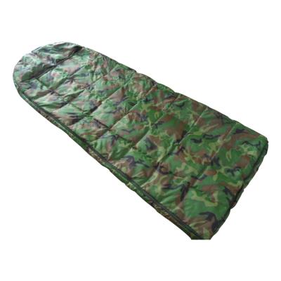 China Low Price Hybrid Type Sleeping Bag China Army Sleeping Bag Good 100% Cotton Goose for sale