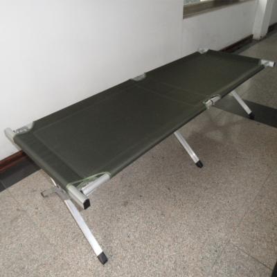 China Aluimium Camping Bed Bachelor Cradle Aluminum Alloy Folding Military Folding Bed for sale