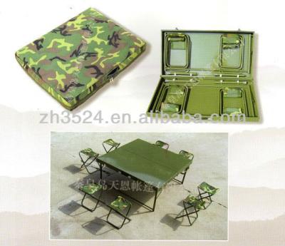 China DINING TABLE Army Folding Dining Table for sale