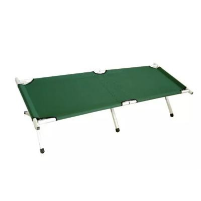 China Good Quality Outdoor Activities Peep Fold Out Camp Cot Military Folding Bed for sale