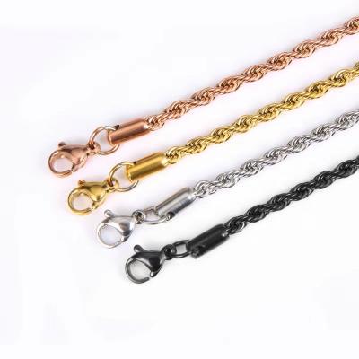 China 18k Gold Plated Hot Selling Stainless Steel Link Chain Cuban Gold Plated Pendant Necklace for sale