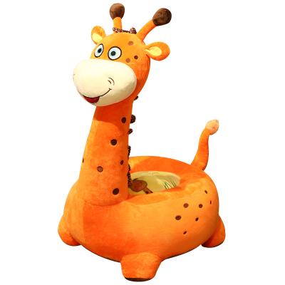 China 2021 Modern Wholesale Plush Baby Support Cartoon Animal Elephant Learn To Sit Safety Baby Sofa Soft Chair for sale