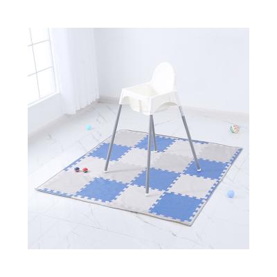 China Hot Sales Washable Oxford Cloth Waterproof And Dirt Resistance Single Layer Dining High Chair Mat Baby Folding Floor Play Mats for sale