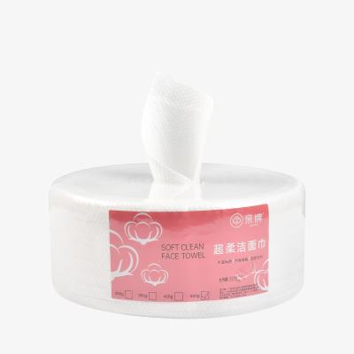 China Wholesale Customized Soft And Close To The Skin Beauty Towel Spa Beauty Salon Pumping Cotton Nonwoven Disposable Face Cloth for sale