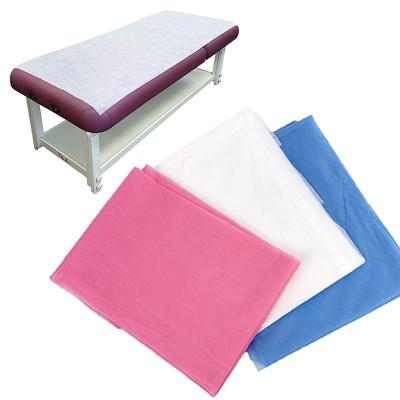 China Hospital Hotel Viable Nonwoven Disposable Beauty Room Absorbent Disposable Nonwoven Bed Sheet Home Use PP Nonwoven Bed Sheet zu verkaufen