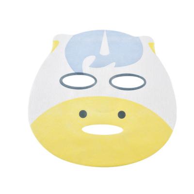 China Moisturizer OEM Designed Animal Fun Printed Spa Skin Care Women Makeup Beauty Tool Nonwoven Disposable Face Mask Nonwoven Face Mask Te koop