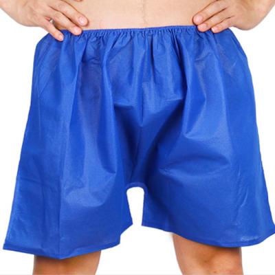 중국 Breathable Good Quality Mens Underwear Boxer Shorts Boxers Non Woven Disposable Underwear Mens Briefs For Spa 판매용