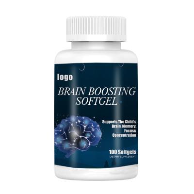 China Brain Boosting Private Label OEM Customized Formula Brain Boosting Supplements DHA+EPA Omega 3 Softgel Capsules For Kids for sale