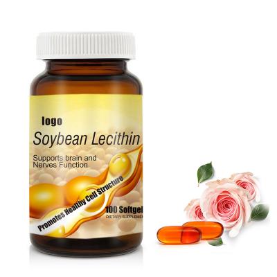 China Blood System Hot Sales OEM Customized Health Care Regulation Supplements Guaranteed Quality Soy Lecithin Softgels Capsules for sale