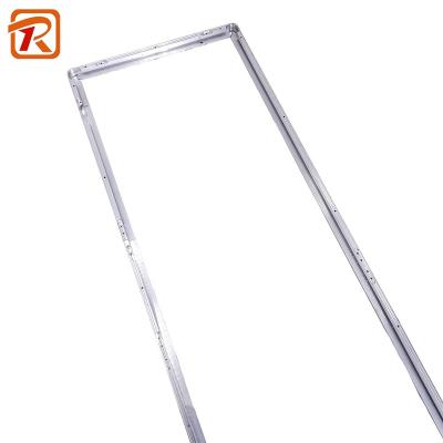 China Custom Aluminum Industry LED Panel Frame Profile Extrusion Lamp Brand Border Frame for sale