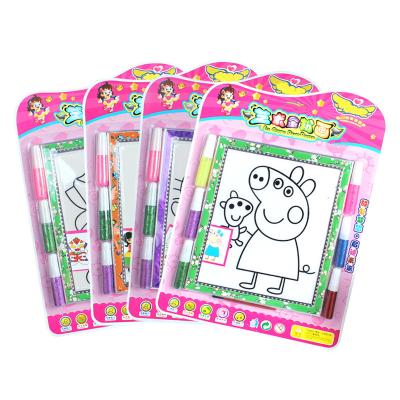 China Eco-Friendly Children Educational Painting Kit Kids DIY Drawing Kit for sale