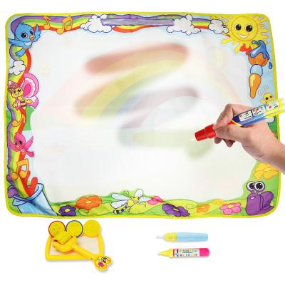 China Kids Coloring Matte Water Doodle Magic Mat Funny Board Game Aqua Drawing Toys Painting Paper Child's Wring for sale