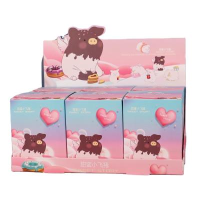 China 6pcs/set Funny Blind Pig Box Toys Blind Action Surprise Figures Bag Toys For Girls Model Birthday Gift Home Decorations for sale