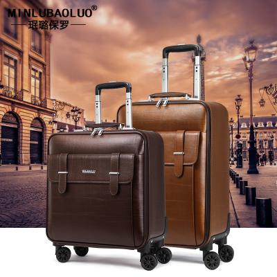 China Long-distance Travel One can wholesale new 16-inch check-in box password box 24-inch suitcase 20-inch business suitcase pull rod for sale