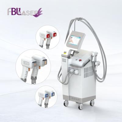 China Hair Removal FBL Two Handles 808nm Diode Laser Hair Removal Beauty Machine for sale