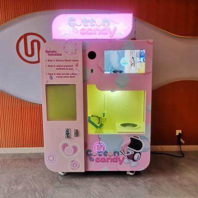 China Robots 30 Cotton Candy Dials Automatic Candy Floss Machine for sale