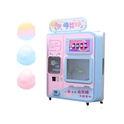 China Automatic Snack Cotton Candy Machine with 4 Flavors and 30 Fancy Shapes for sale