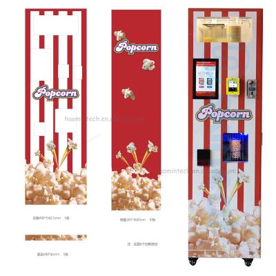 China High efficiency automatic soft popcorn machine industrial maszyna make high quality popcorn vending machine for popcorn for sale