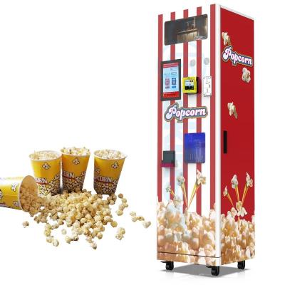 China High Efficiency Entertainment Products Fully Automatic Popcorn Popper Maker For Kids Robot Cinema Commercial Use for sale