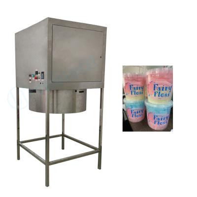 China Building material shops automatic 45kgs/h cotton candy making machines color and flavor cotton candy for food production line for sale