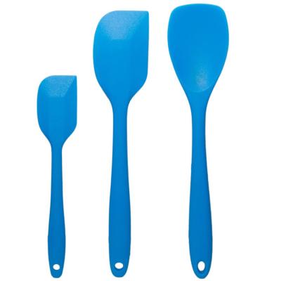 China Viable Home Outdoor Cook Tool Travel Kitchen Tools Silicone Spatulas Heat Resistant Set for sale