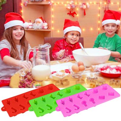 China Grade-Sustainable Family Christmas Food Maker Casserole Food Baking Silicone For Fun Game Joy Peace Hope for sale