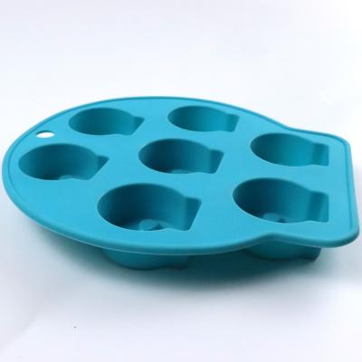 China Viable wholesale custom non stick unique kitchen tool 3d silicone sphere chocolate baking fancy mold for sale