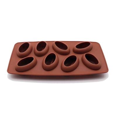 China Sustainable Custom Popsicle Maker Set Ice Cube Coffee Bean Silicone Mold for sale