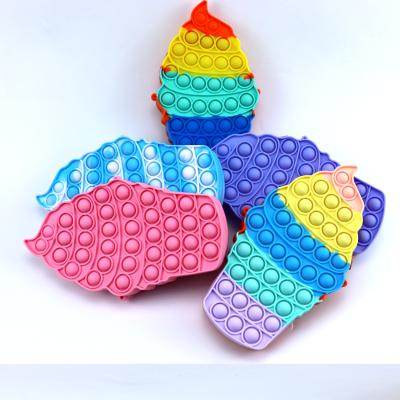 China Hand New Popping Package S Wholesalers Luxury Kids Push Up Fashion Large Rainbow Shoulder Fashion Hand Beautiful Size for sale