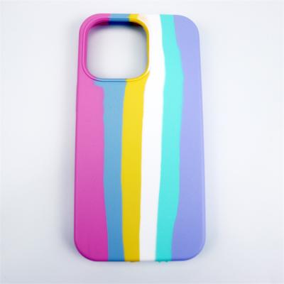 China Wholesale Custom Seller Rainbow Silicone Shockproof With Pro Promotion Phone Case Luxury Hybrid I PC Phone 11 Max Phone Case 12 13 for sale