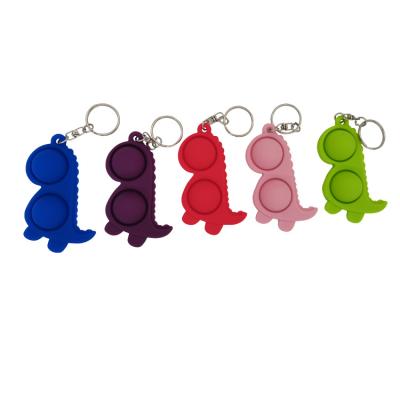 China Not a bubble key chain 2021 new standard push silicone factory set outdoor small size fidgety person fidgety person large fidgety person toys for sale