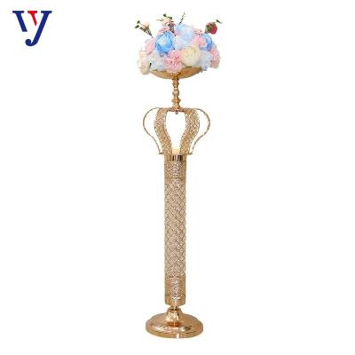 China Home European Iron Furniture Ornament Wedding Decoration Metal Crafts Candlestick for sale