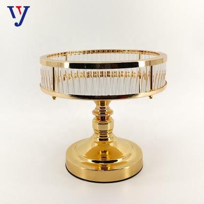 China Factory Wholesale Fruit Basket Bowl Charger Stocked Christmas Gold Glass Serving Trays Kids Ceramic Dish Set for sale