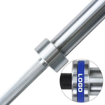 China Universal Women's 1500LB Stainless Steel Hard Shaft Chrome Barbell Bar for sale