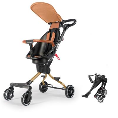 China Oxford Carry Baby Carriage Foldable Convenient Baby Stroller Pram For 1-5 Years Baobaohao V5B Stroller for sale