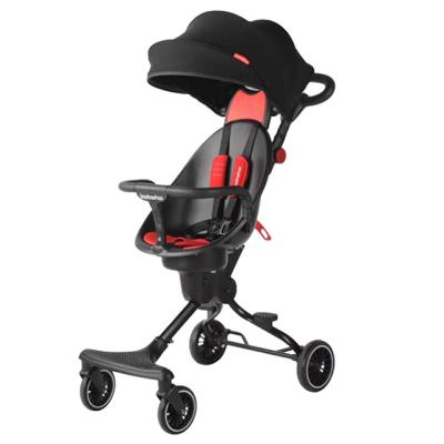 China A Wholesale V5B Baobaohao Automatic Foldable Baby Carriage Lightweight Baby Para Bebe Stroller Button Folding Stroller for sale